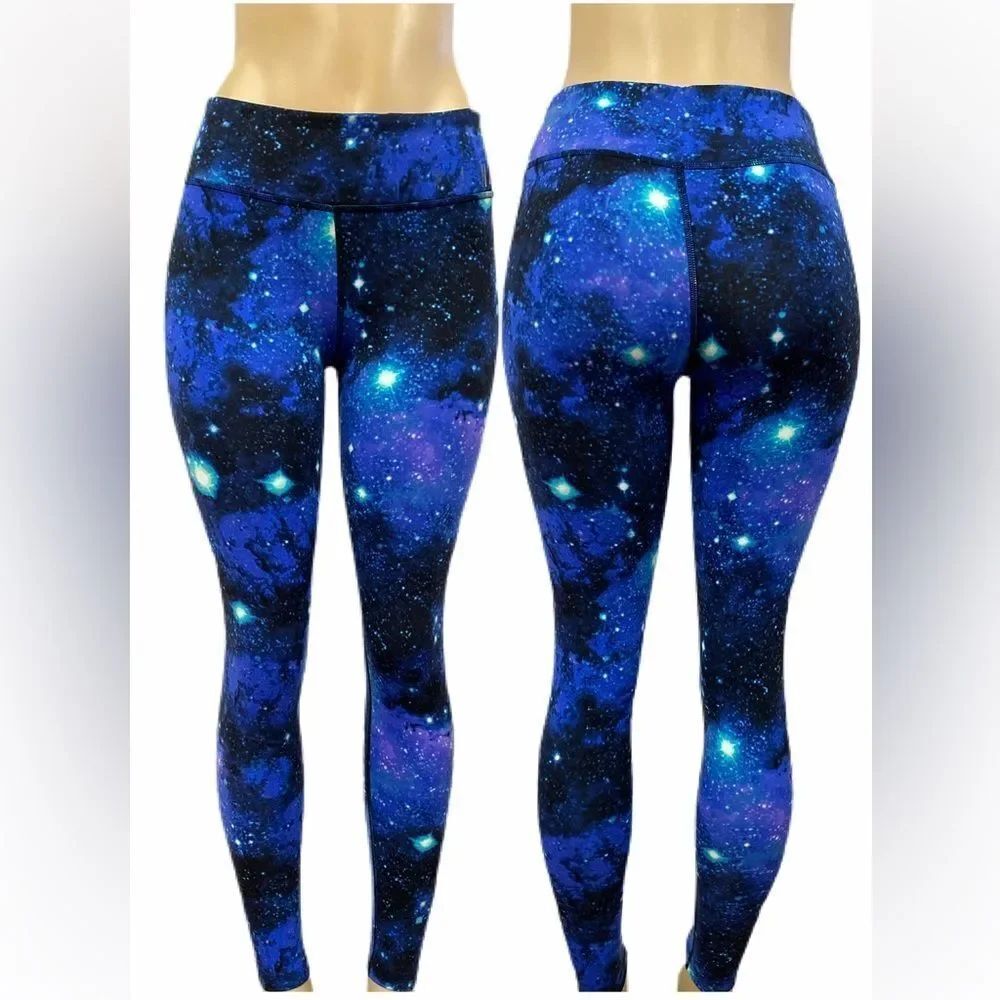 Victoria’s Secret Especial Edition Pink Sport Yoga Gym legging Galaxi Blue S